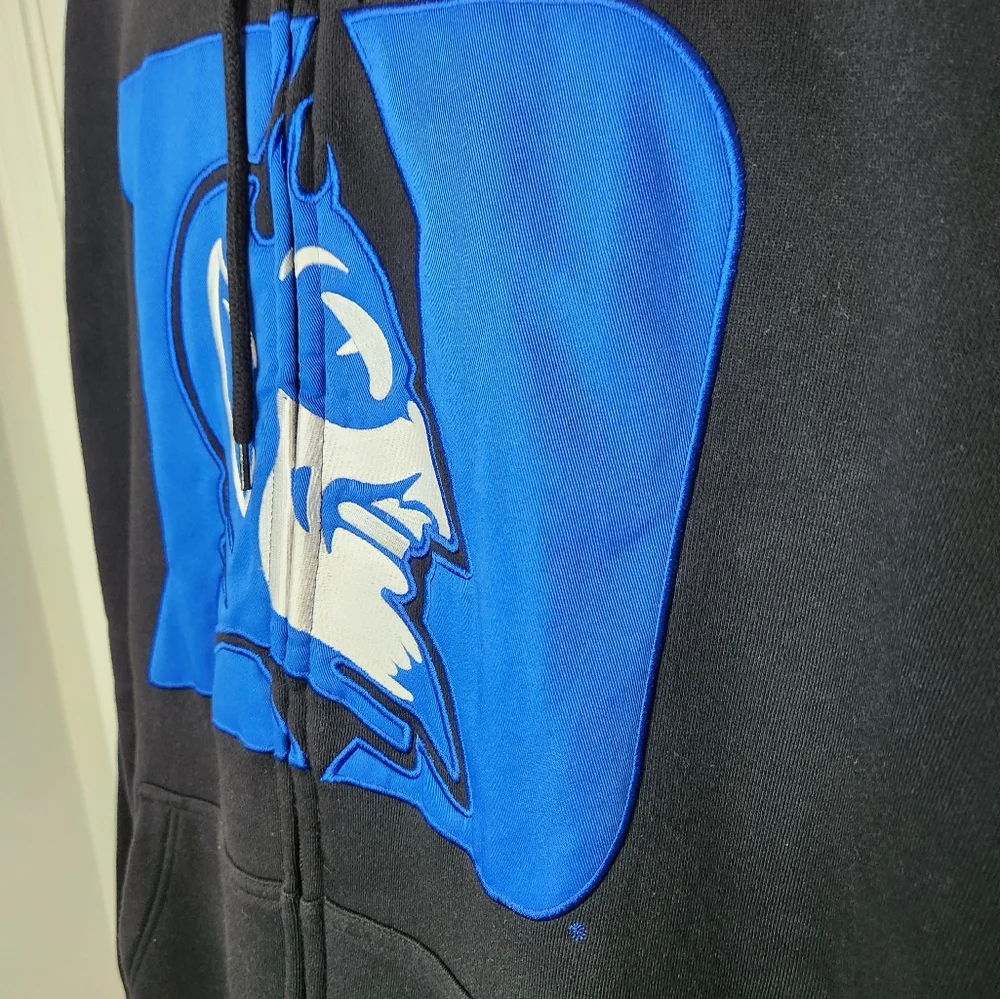 Duke Blue Devils Long-sleeved Zip up Jacket with Hood by Champs - Picture 2 of 7